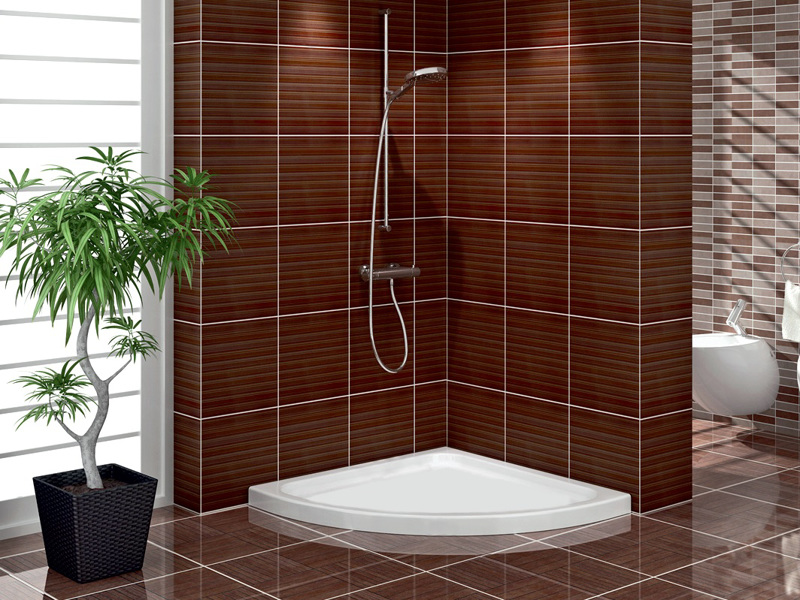 Baffin Oval Flat Shower Tray